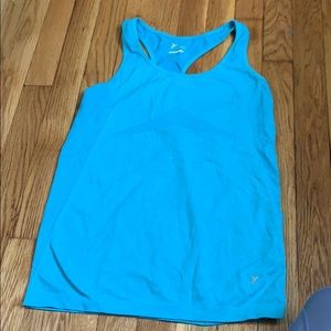 Blue workout tank!